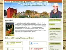 Tablet Screenshot of franklincountyfreshfoods.org